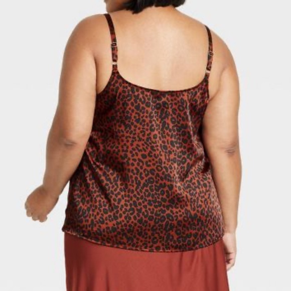 Women's Satin Tank Top - Ava & Viv™ NWT size XXL retails 22.00 - Picture 2 of 8